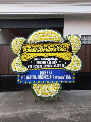 Papan Bunga Duka di Bencahlesung